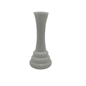 Vintage Randall Milkglass Beehive Bud Vase 6" White